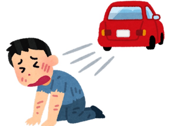 懲りない韓国、また酒を飲んで運転して日本人女性二人を車ではねる