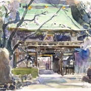 近江八幡スケッチ旅行記　その③　近江八幡は関西から日帰りできるお勧めスケッチポイント