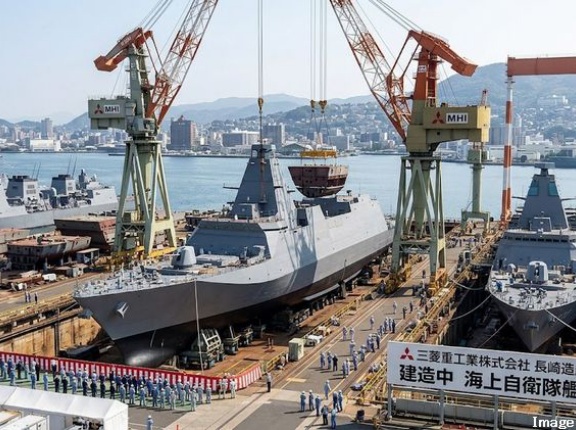 三菱重工、休眠造船ラインを再稼働…艦艇輸出の解禁受け建造能力確保！