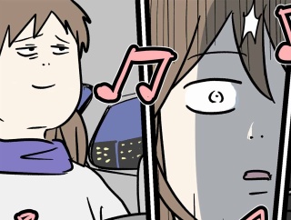 大学受験を来年に控えて鬱な娘とその父親の車の中の空気をご覧ください