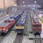 7畳部屋の鉄道模型