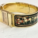 『【USED】HERMÈS ロケ 洗練されたバングルデザインとエルメスの美意識が融合したタイムピース』の画像