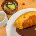 「洋食 FUKUMIMI」の『オムライス』（高槻市富田町）【たかつーグルメ】