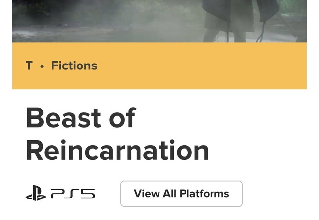 ゲーフリのBeast of Reincarnation、メタスコア74