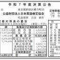 公益財団法人日本英語検定協会 決算公告（令和7年度）
