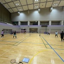 本日、ヨネックスアカデミーバドミントン教室（火曜一般）　でした