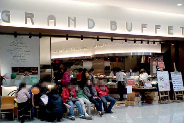 ららぽーと甲子園の人気バイキング グランブッフェ はっしんのグルメ