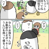愛犬の散歩