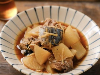 サバ缶大根【#簡単 #時短 #レンジ #クレハタイアップ #PR】