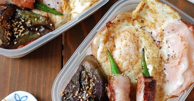 目玉焼き弁当【タイヤ交換】