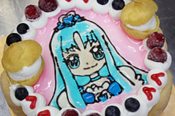 キュアマリンのキャラクターケーキ プリキュア バースデーケーキプランナーの幸せブログ