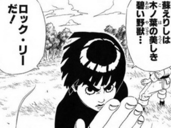 NARUTOのロックリーwww