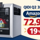 QIDI Q2 3Dプリンター購入前の疑問に回答｜370℃ノズル・65℃チャンバー、19%OFFで72,999円【Amazon セール】
