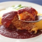 昼間から酒飲みながら嫁のためにオムライスを作る僕 	