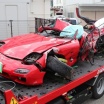 岡山県備前市で正面衝突、スポーツカーの2人死亡