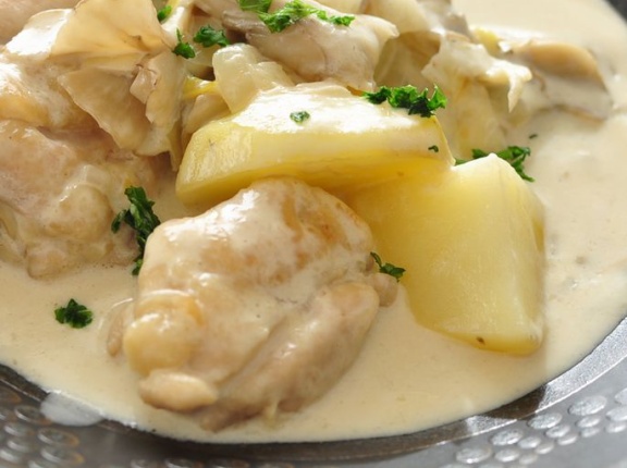 クリーム煮を失敗しないためのポイント6つとアンチョビ入りのドフィノア、ジムで最近のドラマ「良いこと悪いこと」の話をしていてわたしが反省したこと