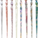 【和装小物】べっ甲風かんざし 一本挿し 成人式髪飾り