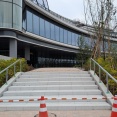 「SMC 柏の葉キャンパス新技術センター」の「屋外広場」の整備状況