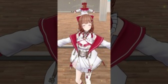 【.LIVE】ちえりちゃん、マツケンサンバ踊ってみた『かわいさ暴れん坊しょうぐん！』『こんなかわいいサンバはじめてかもしれない！』