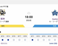 【虎実況】[9月19日] 阪神 vs DeNA（甲子園）23回戦　18:00～