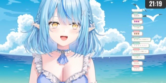 【ホロライブ】ラミィ水着新衣装お披露目!色違い多数の夏仕様が可愛すぎる【スクショ大量】