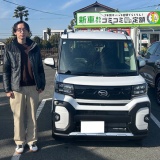 タントファンクロス　ファンクロス　納車　カーフレッツ熊本店