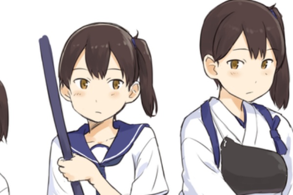 艦これ 加賀さんのあの小さい頃から変わってなさそうな髪型が好き 他 加賀さんイラスト 青葉通信 艦隊これくしょんまとめ