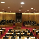 津市議会 議員初会合(執行部との初顔合わせ)