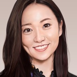 『大島優子さんの似顔絵を描きました』の画像