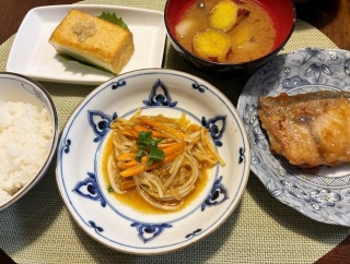病み上がりなので＆ブリの照り焼き