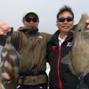 3月29日（日）晴　今日の釣果（2人分）☆☆☆☆