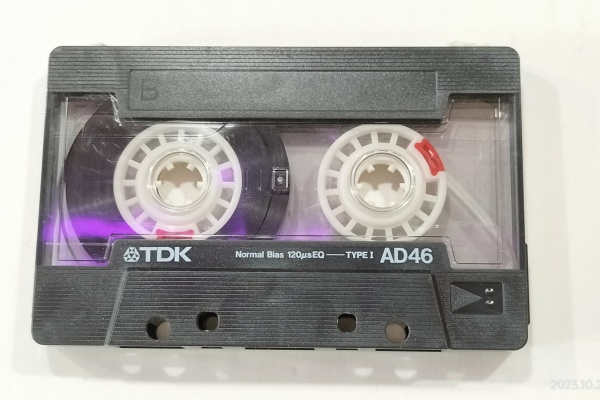 TDK カセットテープ型 置き時計 時計 置き時計 置時計 カセットテープ レトロデザイン 80'S