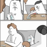 ちょうだい！おしぼり争奪戦！