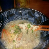 『「三輪そうめん山本」の生姜麺を使った生姜麺スープ』の画像