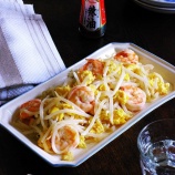 『辣油の香りと辛味！海老の旨みに卵のコクで減塩の薄味でも美味！！もやしの食感でパクパクぺろり♪「フワフワ卵ともやしと海老の中華風レンチン炒め」【レシピ1963】【スパイス大使】』の画像