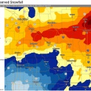 米国で厳しい冬の嵐、降雪量最多記録も