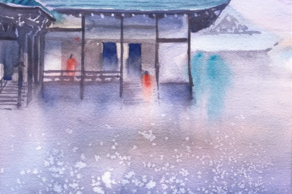 水彩的生活KUROKAWAの透明水彩画 - 2021年05月