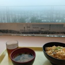 雨の展望レストラン