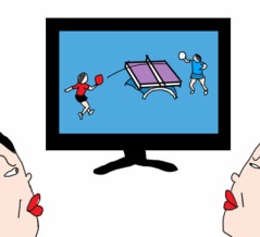 応援したいのに 球が見えない