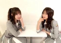 【乃木坂46】鈴木絢音＆渡辺みり愛の髪形が左右対称で可愛すぎるｗｗｗ