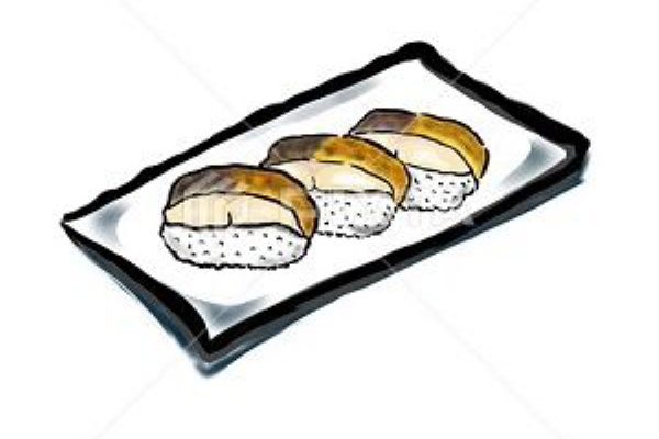 みさとぷりんと イラスト 背景素材 鯖