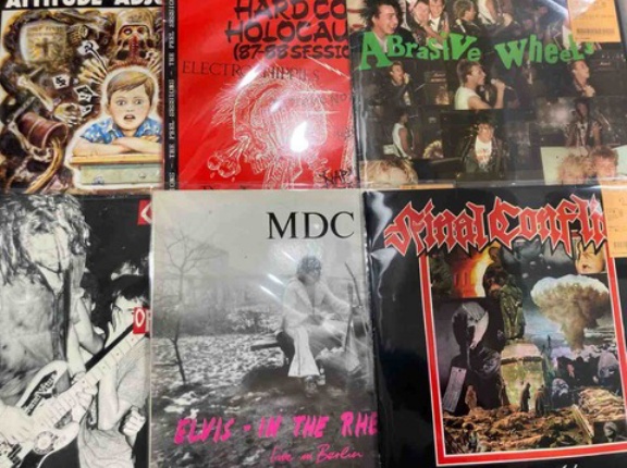 80'S HARDCORE中心に中古レコード入荷!!