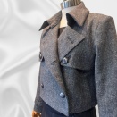 店頭新作ツイードダブルジャケットをご紹介いたします。