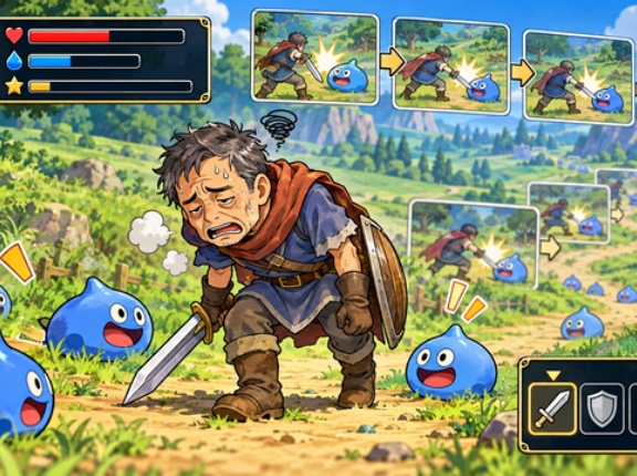 【悲報】54歳ゲーマー「もうRPGでレベル上げのためだけにウロウロして雑魚敵と戦うのが耐えられない…」