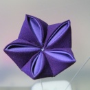 たのしいつまみ細工　68号　キキョウ①