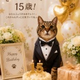 銀ちゃま、１５歳になりました！