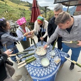 海外伝統の竹めし。