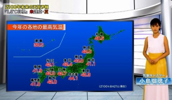 2100年天気予報!未来の東京はこうなるwwwwwwww