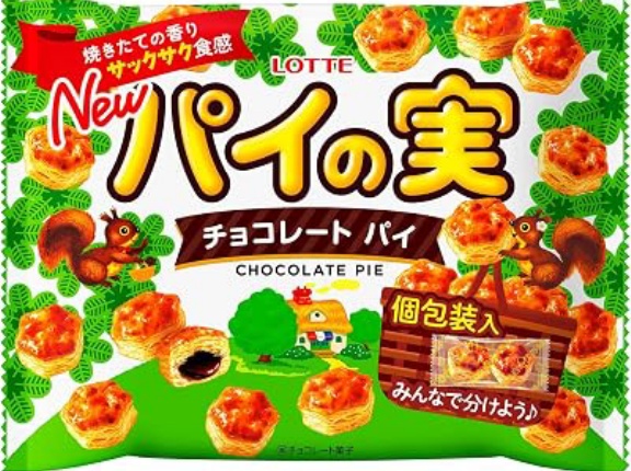 【259円】ロッテ パイの実 シェアパック 124g×1袋がセール特価