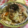 船堀「やまだ」焼きうどんなど